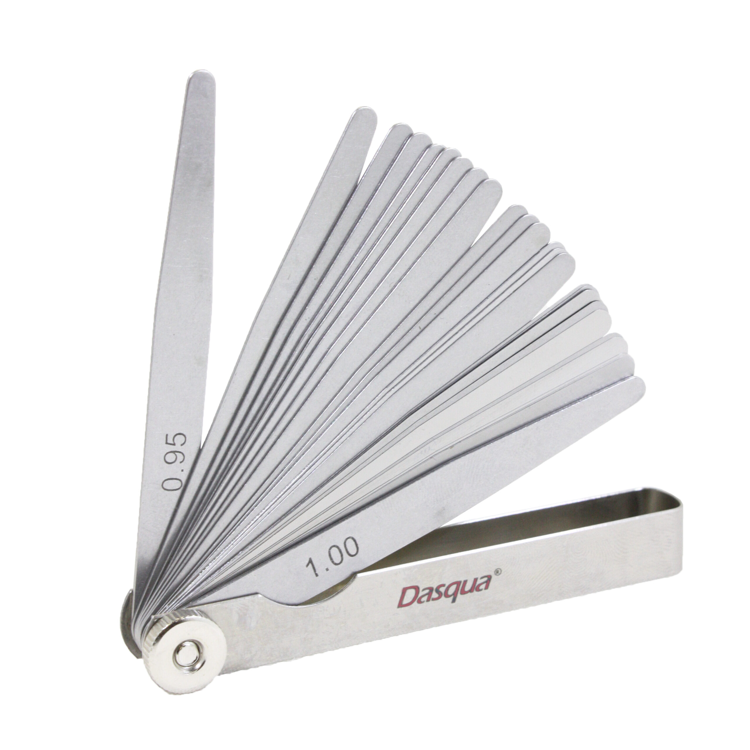 FG-0171040 - Copy FEELER GAUGE: 0.05-1.0MM X 100MM 28 BLADES DASQUA - Image 1